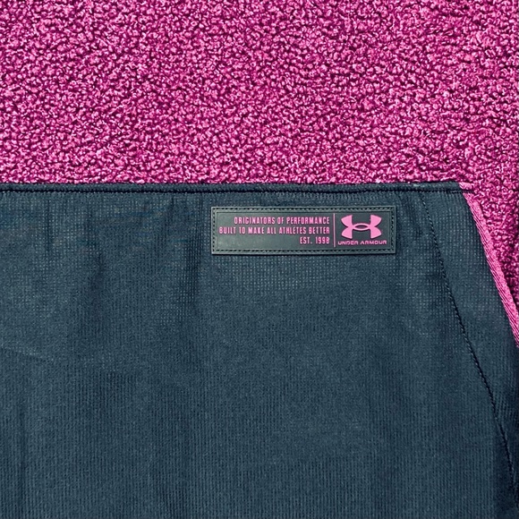 UNDER ARMOUR S M L XL Mission Boucle Anorak Hoodie Jacket Rivalry (514) Zip - Picture 3 of 12